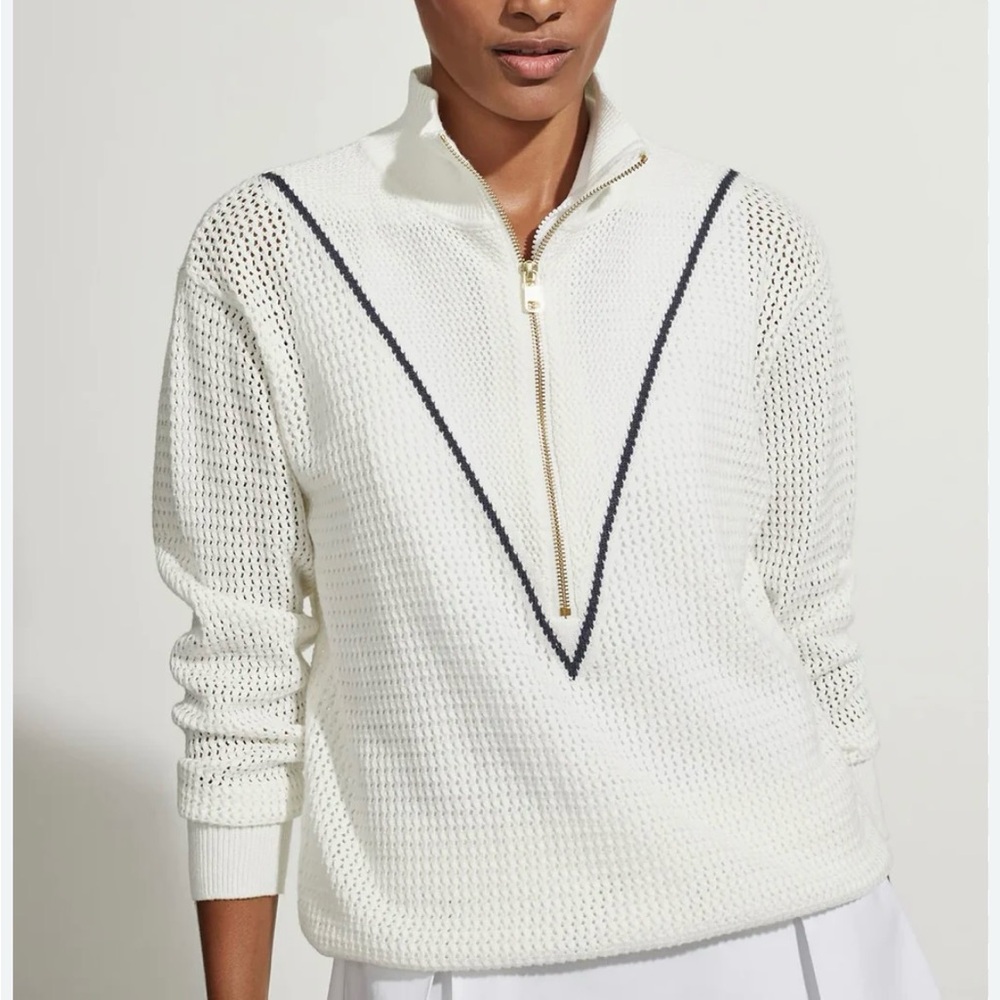 Varley Calva Knit Top (Size Small)